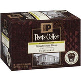 Peet's House Blend Decaf 120 Single Cups