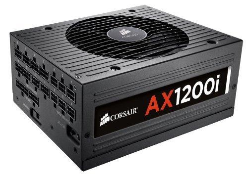 Corsair AXi Series, AX1200i, 1200 Watt (1200W), Fully Modular Digital Power Supply, 80+ Platinum (Renewed)