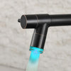 Kitchen Faucets with Pull Down Sprayer,Commercial Single Handle Oil Rubbed Bronze Kitchen Sink Faucet with LED Light