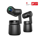 OBSBOT Tail AI Camera, 4K/60fps Video and 12 MP Photos,3-Axis Gimbal with Integrated Camera,AI Tracking Shooting 360，Attachable to Smartphone, Android, iPhone（Black）