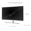 ViewSonic VX3216-SCMH-W 32 Inch 1080p 1800R Curved Monitor with Dual Speakers HDMI DVI and VGA