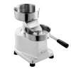 Zica ZF-130 5 inches Commercial Hamburger Patty Maker, Stainless Steel Bowl, Includes 500 Patty Papers