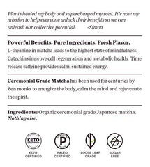 Pique Tea Organic Sun Goddess Matcha Green Tea - Energy, Calm, Mindfulness - 1 Pack (28 Sticks)