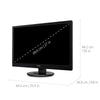 ViewSonic VA2746MH-LED 27 Inch Full HD 1080p LED Monitor with HDMI and VGA Inputs for Home and Office