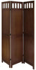 Artesia Handcrafted 3 Panel Premium Quality Wooden Room Partition/Wooden Room Divider/Wooden Screen (L-54 in x W- 0.75 in x H-72 in)