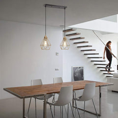 SEEBLEN Gold Hanging Pendant Light Ceiling Light Fixtures