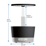 AeroGarden Harvest 360 - Black