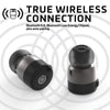 Rowkin Pace: True Wireless Earbuds w/Charging Case. Bluetooth 5.0 Compatible, Sweat-Proof Headphones. Smallest Hands-Free Earphones Headset w/Mic for Android and iPhone (Black)