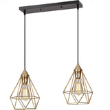 SEEBLEN Gold Hanging Pendant Light Ceiling Light Fixtures