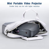 Mini Projector, VIVIBRIGHT f10 Portable Projector, Full HD 1080P Supported Video Projector, 2800White Light Brightness Home Theater Projector, Compatible with Smart Phone, TV Stick, Laptop, PS4