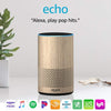 Echo (2nd Generation) - Smart speaker with Alexa - Limited Edition Oak Finish