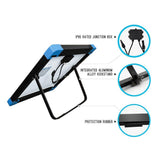 Renogy 50W 12V Eclipse Monocrystalline Portable Solar Panel Built-in Kickstand