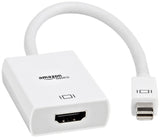 AmazonBasics Mini DisplayPort Thunderbolt to HDMI Display Adapter, 10-Pack