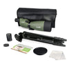 SVBONY SV17 25-75x70mm Spotting Scope Waterproof Straight Spotting Scope for Target Shooting Hunting Bird Watching(with 4 Section Tripod)