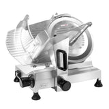 Zica 12 Inches Chrome-plated Carbon Steel Blade Commercial and Household Electrical Meat Slicer, Ham Slicer, 250W