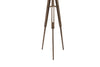 Creative Co-op Tripod Style Wood Floor Lamp with Drum Shade