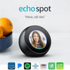 Echo Spot - Smart Alarm Clock with Alexa - Black