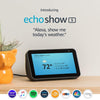 Introducing Echo Show 5 - Compact smart display with Alexa - Charcoal