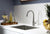 KOHLER K-22034-VS 360 Degree Swing Spout Bar Faucet, Single-Handle, Vibrant Stainless, Entertainment Faucet, Secondary Faucet, Prep Faucet