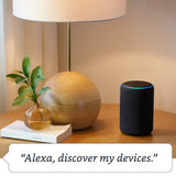 Echo Plus (2nd Gen) - Premium sound with built-in smart home hub - Charcoal