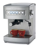 Cuisinart EM-200 Programmable 15-Bar Espresso Maker, Stainless Steel