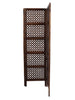 Artesia Carving Egg Jali Design Wooden Screen Room Divider Partition 4 Panel