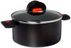 Ballarini 75001-660 Click & Cook Nonstick Dutch Oven 5.75-qt Black