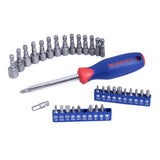 WORKPRO Socket Wrench Set, 164-piece Mechanics Tool Kit 1/4 Inch, 3/8 Inch and 1/2 Inch Drive Quick Release Ratchet, Metric and Standard 6-Point 12-Point Sockets, with Blow Molded Case