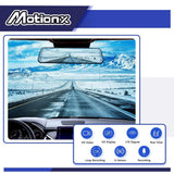 DZANKEN 10 Inch Mirror Dash Cam Backup Camera Full HD Touch Screen 1080P Stream Media Dual Lens 170° Wide Angle Rear View Camera with G-Sensor Included 32GB SD Card.