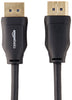 AmazonBasics DisplayPort to DisplayPort Computer Cable - 6 Feet,10-Pack