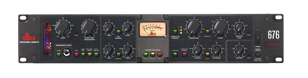 dbx 676 Tube Microphone Preamp Channel Strip