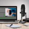 USB Computer Microphone for Vlog Conference Live, BOYA BY-PM700 Live Condenser Microphone with Flexible Polar Pattern for Windows and Mac Tablet Recording Interview Vlog Game Podcast