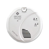 First Alert BRK SC7010BV-12 Hardwired Talking Photoelectric Smoke and Carbon Monoxide (CO) Detector, 12 Pack