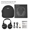 Meidong Mighty Rock E8D Active Noise Cancelling Bluetooth Headphones Over Ear HiFi Stereo Deep Bass Wireless Headset Built in Microphones Comfortable Earpads