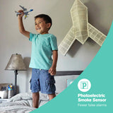 First Alert BRK SC7010BV-12 Hardwired Talking Photoelectric Smoke and Carbon Monoxide (CO) Detector, 12 Pack