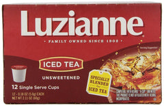 Luzianne Unsweet Iced Tea Keurig K-Cups, 72 Count