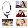 Zomei Dimmable Ring Light 16-Inch Led Beauty Makeup Photography Fill Light with Foldable Tripod Stand Cellphone Holder for Camera Phone YouTube Live Streaming Selfie Video Studio Shooting