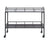 Creative Co-op Casters 2-Tier Cart, Grey