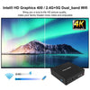 Mini PC Intel Celeron N3060 Processor(up to 2.48 GHz) 4GB/ 64GB Mini Desktop Computer Support Windows 10, HDMI+VGA Output 4K HD, 2.4G/5G Dual WiFi, 2.5 inch SSD, 1000Mbps Ethernet,BT 4.2,Auto Power On