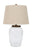 Creative Co-op Glass Fillable Table Lamp with Shade