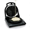 Chef'sChoice 840 WafflePro Taste / Texture Select Waffle Maker Traditional Five of Hearts Easy to Clean Nonstick Plates, 5-Slice, Silver