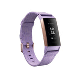 Fitbit Charge 3 SE Fitness Activity Tracker, Lavender Woven, One Size (S & L Bands Included)