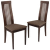 Flash Furniture 2 Pk. Espresso Wood Dining Chairs