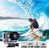 WiFi Action Camera 4K 24MP Waterproof Ultra HD Remote EIS Sports Camera 100Ft Underwater OGL 2