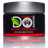 DoMatcha - Organic Ceremonial Green Tea Matcha Powder, Natural Source of Antioxidants, Caffeine, and L-Theanine, Promotes Focus and Relaxation, 75 Servings (2.82 oz)