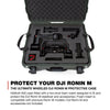 Nanuk Ronin M Waterproof Hard Case with Wheels and Custom Foam Insert for DJI Ronin M Gimbal Stabilizer Systems - 950-RON6 Olive