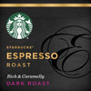 Starbucks Verismo Espresso Roast Espresso Single Serve Verismo Pods, Dark Roast, 6 boxes of 12 (72 total Verismo pods)