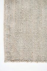 Creative Co-op Light Grey 8' x 10' Hand-Woven Cotton Chenille/Jute Rug, 8