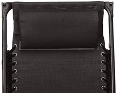 AmazonBasics Foldable Rocking Chair with Canopy - Black