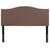 Flash Furniture Lexington Upholstered Full Size Headboard with Decorative Nail Trim in Camel Fabric